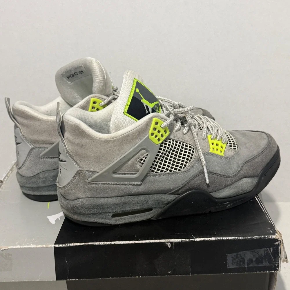 Jordan 4 Retro SE 95 Neon Cool Grey Volt CT5342-007 Mens 11